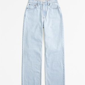 Abercrombie Curve Love High Rise Loose Jean